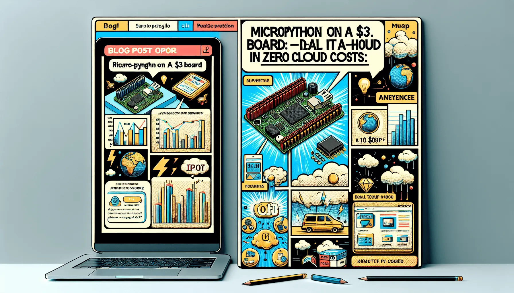 MicroPython on a $3 Board: Real-Time IoT Dashboard with Zero Cloud Costs!